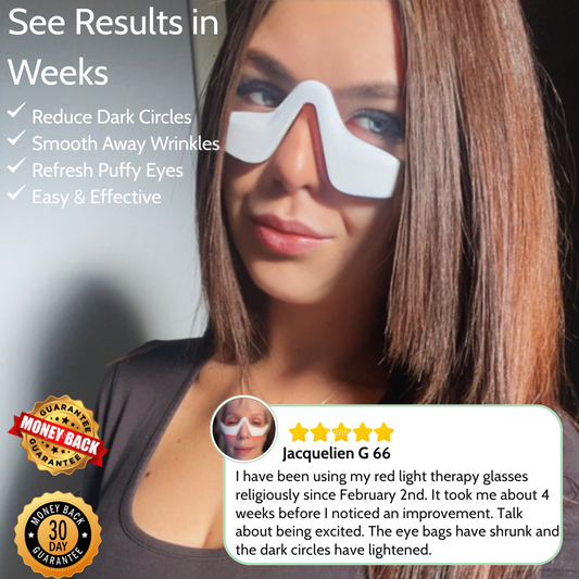 ReviveLux Red - Light Therapy Glasses (50% OFF)